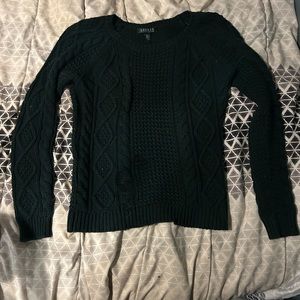 Green, Ralph Lauren crew neck.